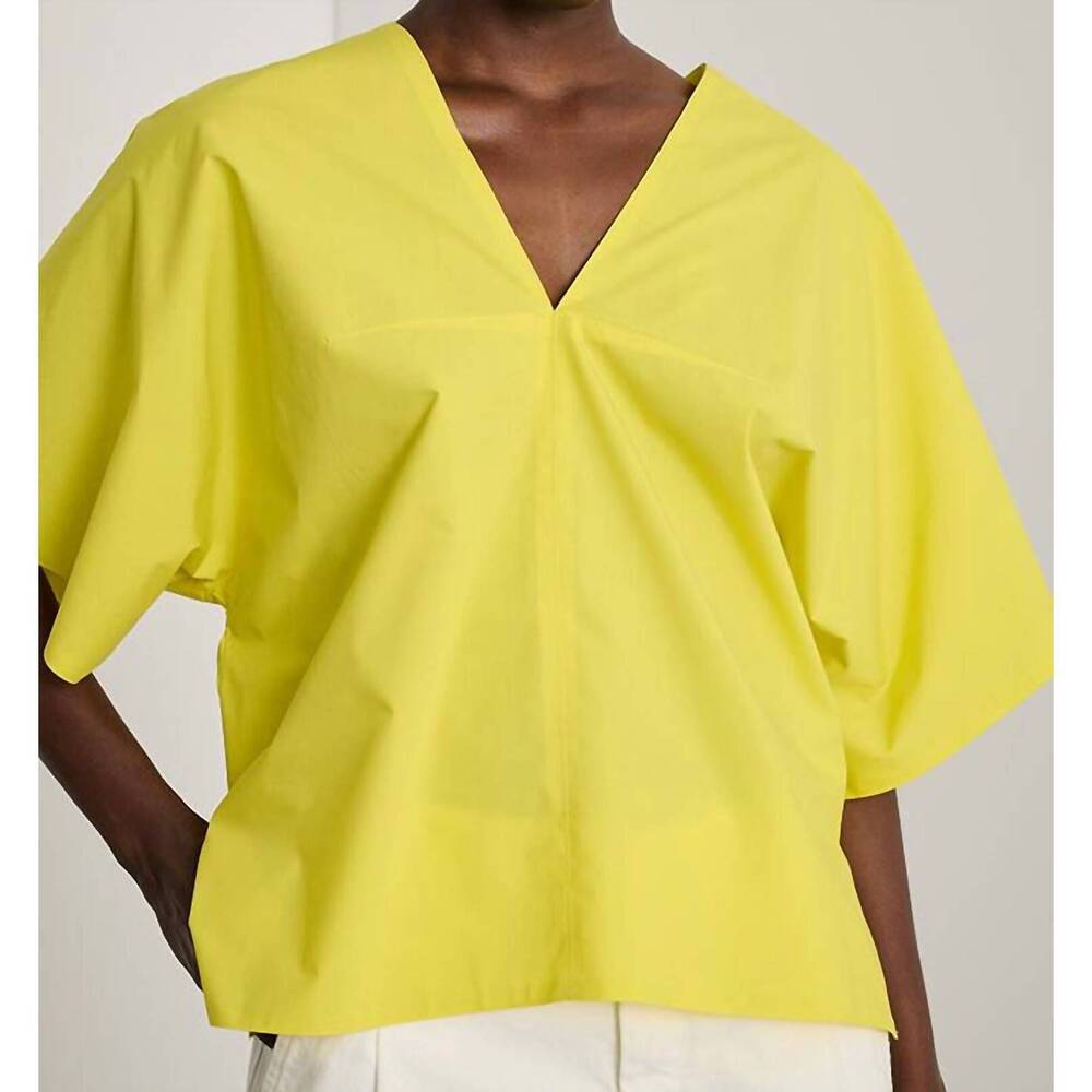 NEW SOEUR denise top in yellow